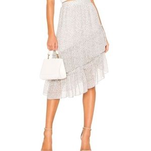 NWT- 1. STATE- Tiered Asymmetrical Skirt. Size 12
